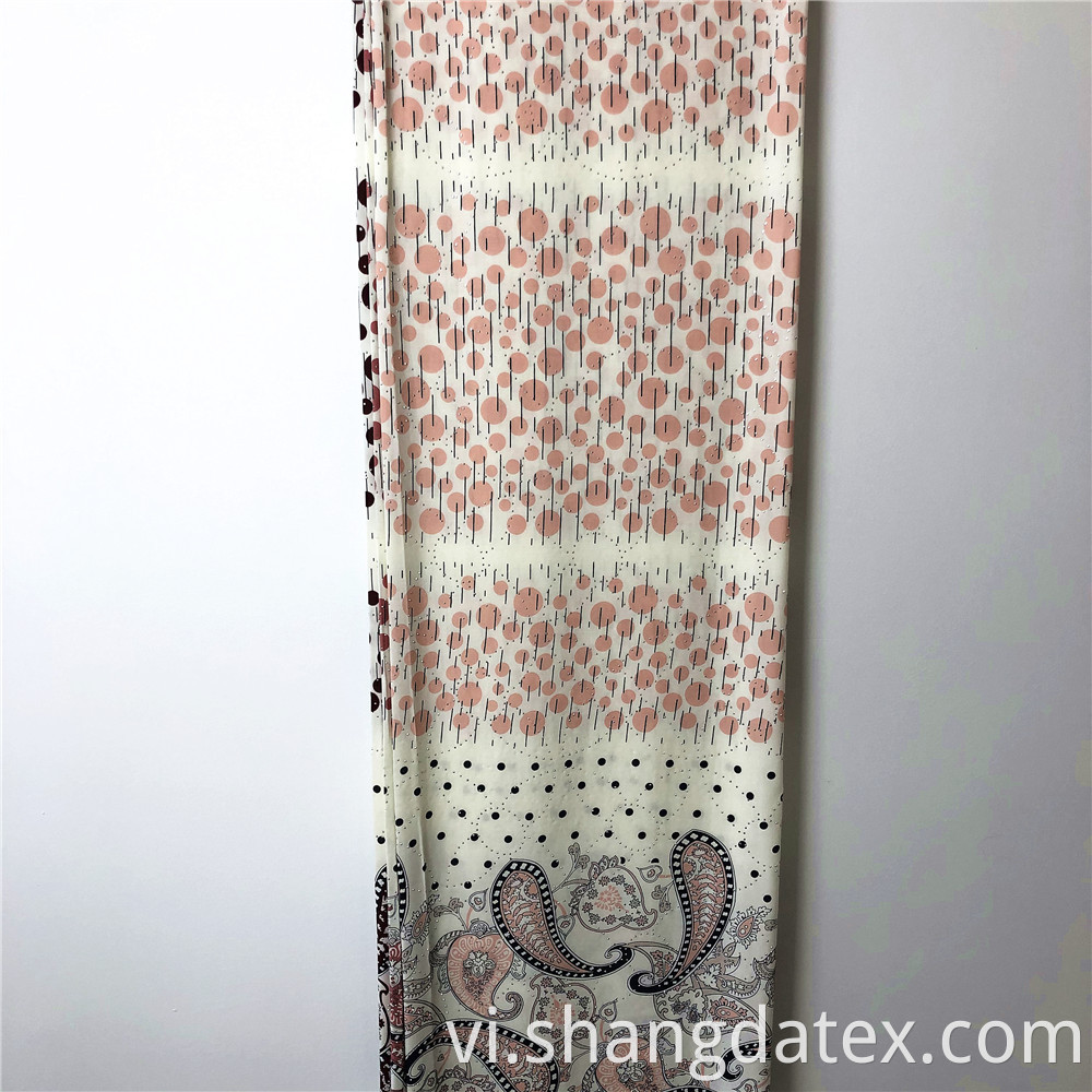 Viscose Screen Printed